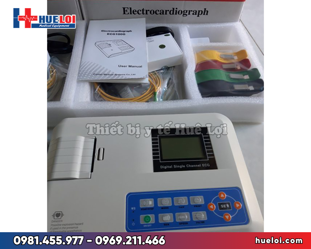 Máy điện tim 3 kênh Contec-300G